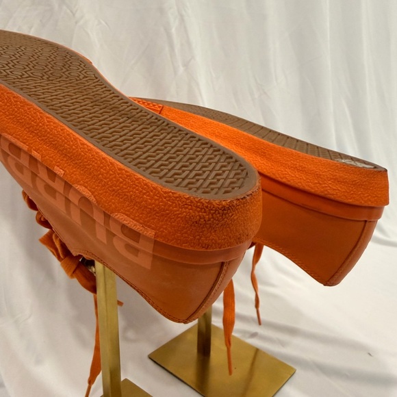 Burberry Bright Orange Sneakers - Picture 3 of 7